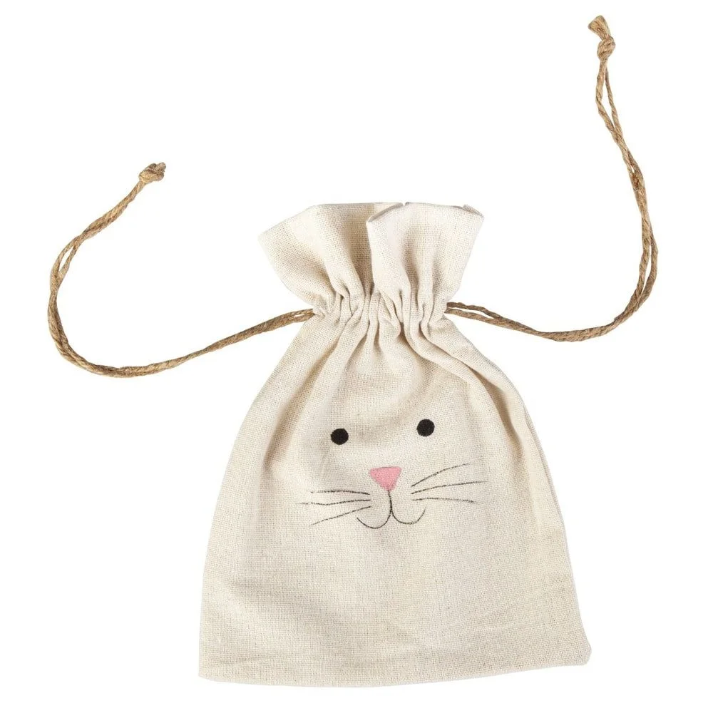 MICA Living – Geschenkbeutel „Ostern“, Textil, Beige