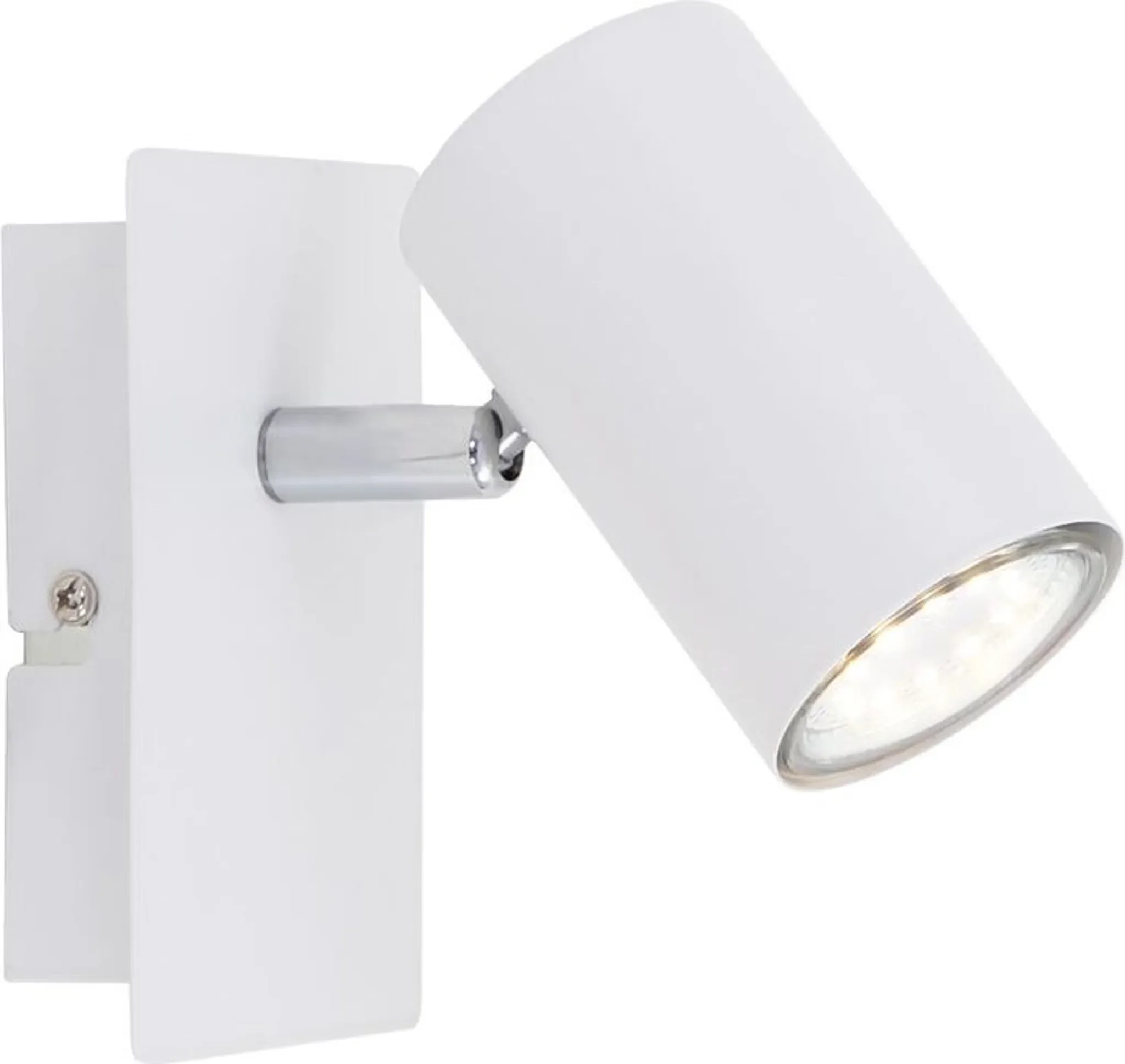 Briloner Wandspot 1-flammig – schwenkbar, GU10, Weiß