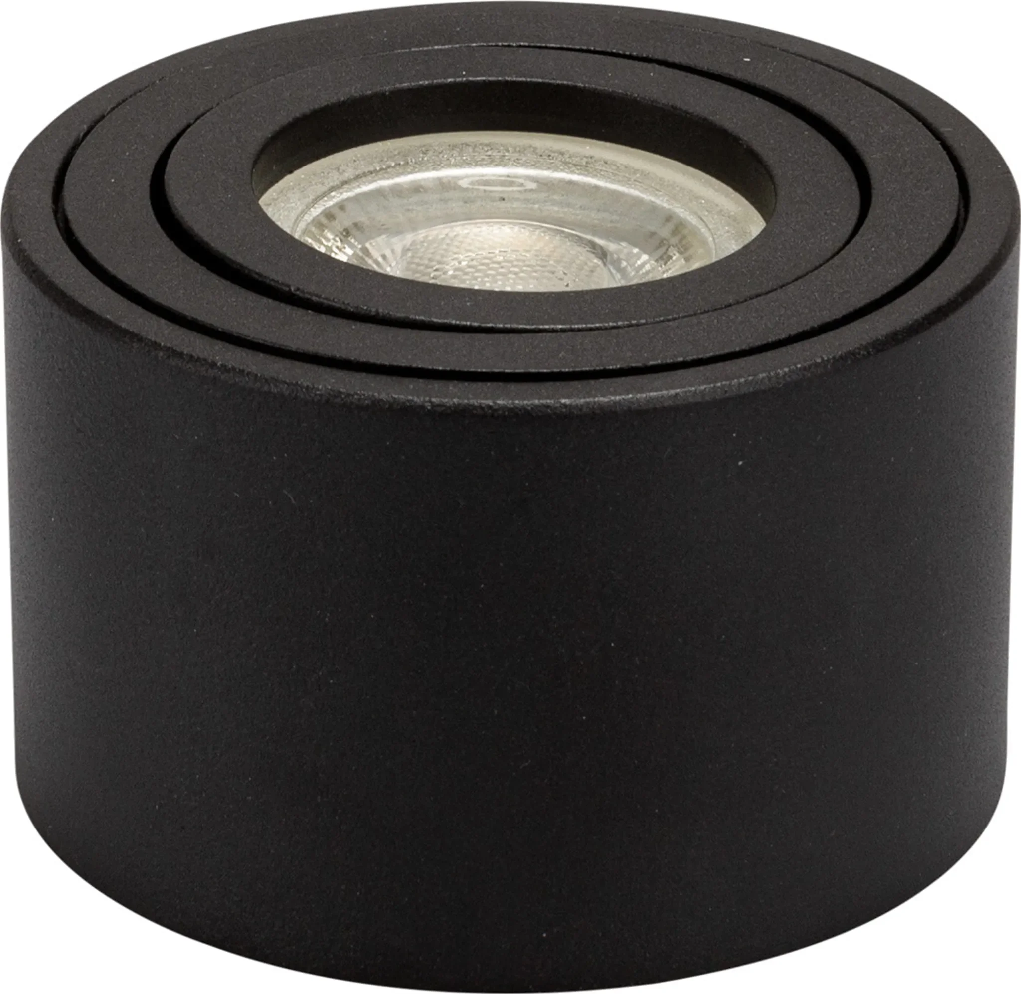 M2 OUTLET Ultra-Slim Aufbaustrahler „Genius 60501“ – schwenkbar, Schwarz