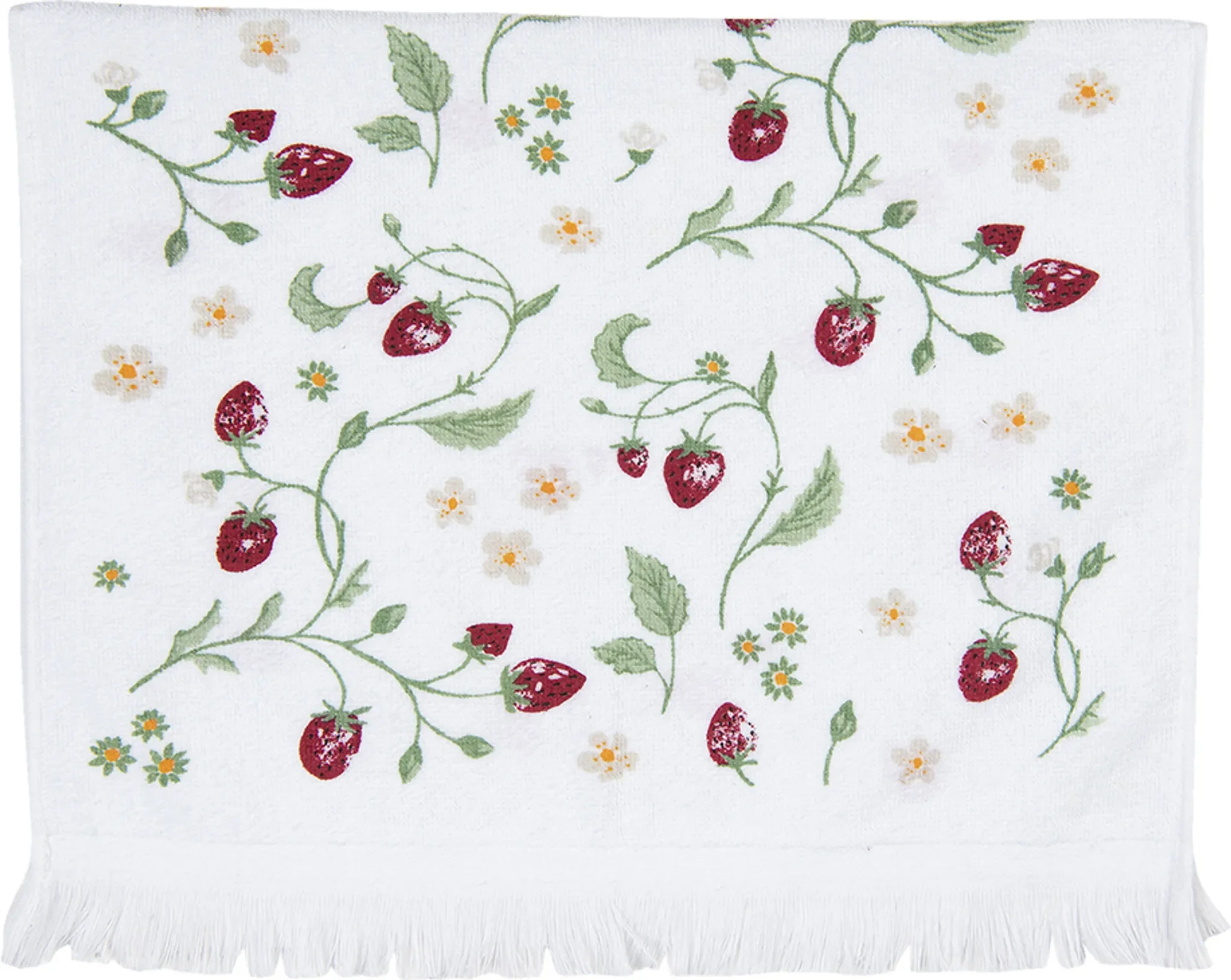 Clayre & Eef – Gästehandtuch „Strawberry“