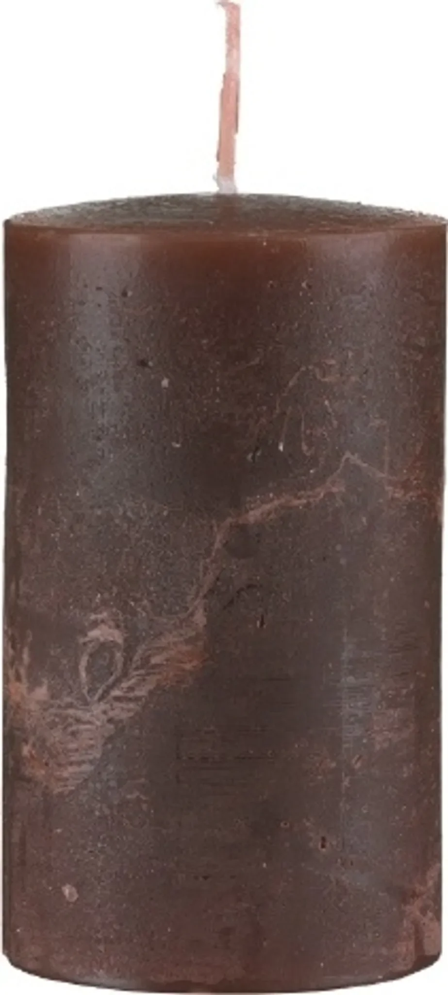 Kopschitz Kerzen Rustic Stumpenkerze – Bordeaux, 5 × 5 cm